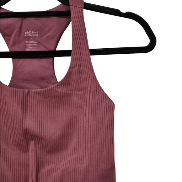 Girlfriend Collective Goji RIB Paloma Racerback Bra Size S - Picture 3 of 8